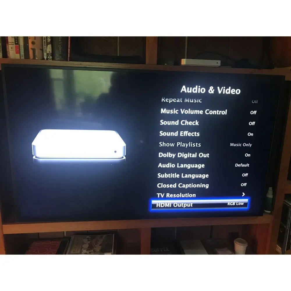 Apple TV (1st Generation) 160GB Media Streamer - A1218 No Remote No Plug WORKS